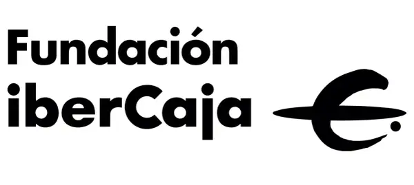 Logo de Fundación Ibercaja, promoviendo actividades culturales y sociales en Zaragoza.