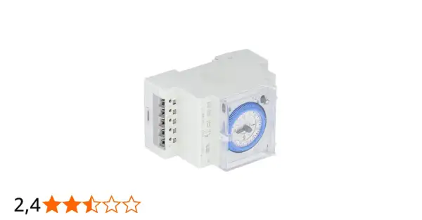 En mekanisk timer med krok för exakt tidsstyrning.