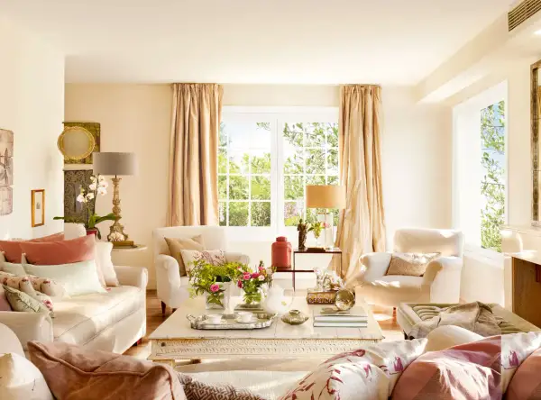 Cortinas clásicas para salón: Secretos para un ambiente único