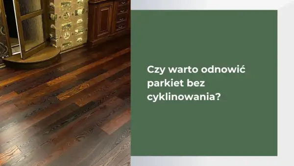 Piękny, ciemny parkiet. Dowiedz się, jak wyczyścić parkiet bez cyklinowania, by odzyskał dawny blask.