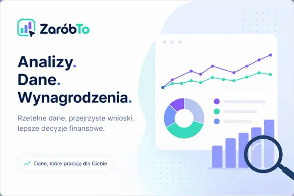 Analizy wynagrodzeń i danych. Zrozumienie trendów, by uniknąć najniższej średniej krajowej. Dane pracujące dla Ciebie.