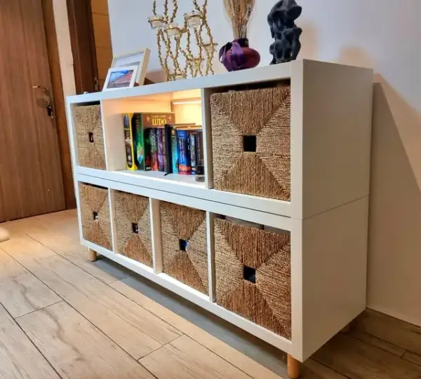 Kreatywne przeróbki kallax DIY, które odmienią Twoje wnętrze