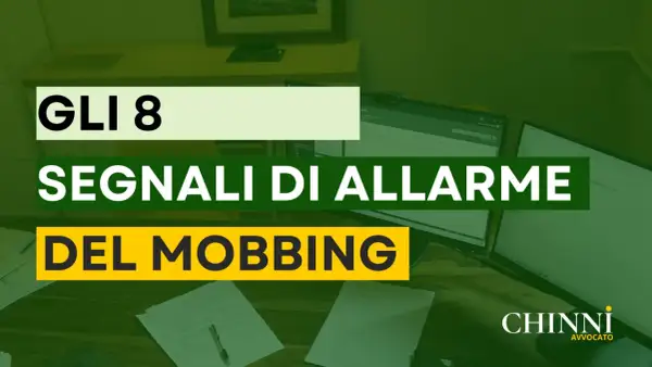 Gli 8 segnali di allarme del mobbing sul lavoro: esempi pratici per riconoscerlo e affrontarlo.