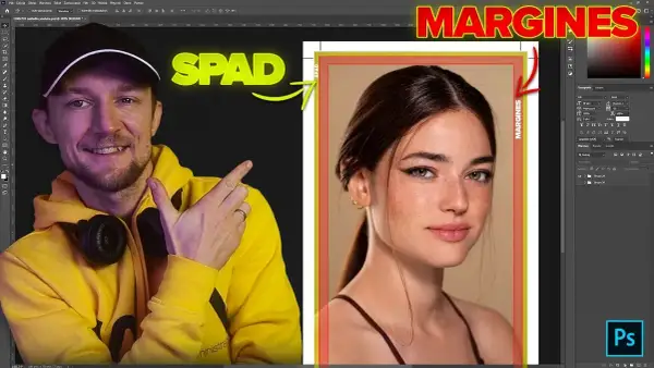 Przygotuj plik do druku w Photoshopie: CMYK, DPI, spady bez błędów