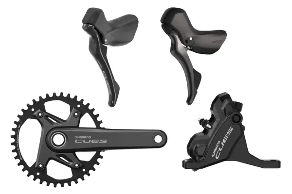 Shimano CUES: manetki, korba i hamulec tarczowy. Porównanie z Deore.