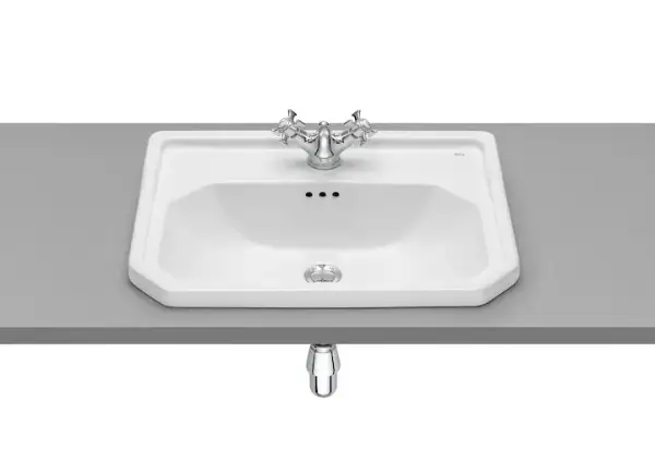 Umywalka retro wpuszczana w blat - elegancja i funkcjonalność w łazience