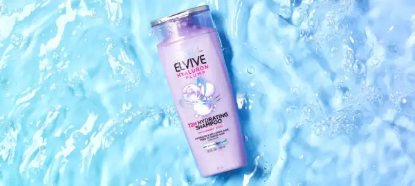 Champú Elvive Hyaluron Plump, ideal para saber como hidratar el pelo seco y deshidratado.