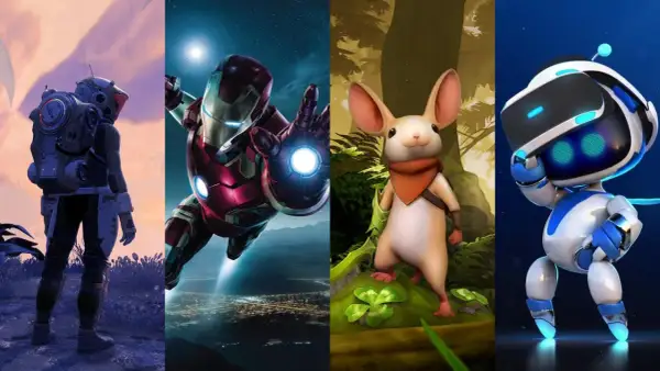 Astronauta, Iron Man, myszka i robot w goglach VR – cztery światy, które pokazują najlepsze gry na VR.