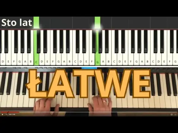 Sto lat na pianinie: Zagraj melodię bez nut w 15 minut!