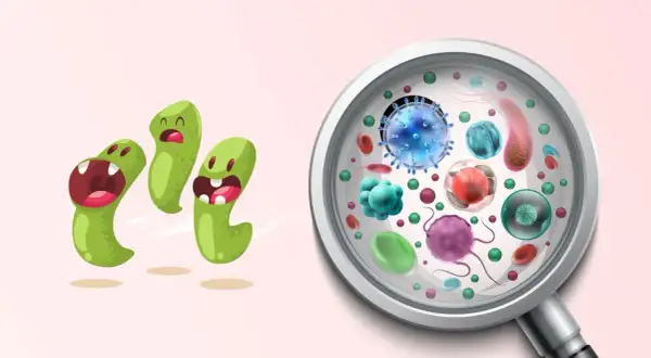 Microbi sotto ingrandimento, un promemoria visivo per capire come prevenire la legionella in casa e proteggere la salute.