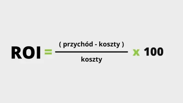 Wzór na ROI: (przychód - koszty) / koszty * 100. Oblicz swój zwrot z inwestycji!