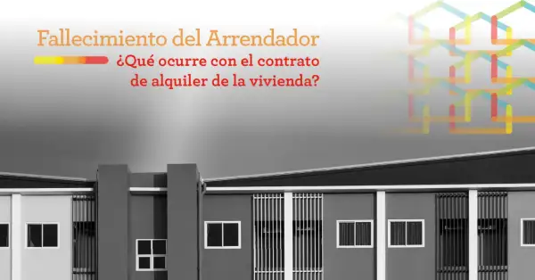 Fallecimiento del arrendador: ¿cómo modificar contrato de alquiler de la vivienda? Fachada de edificio moderno.