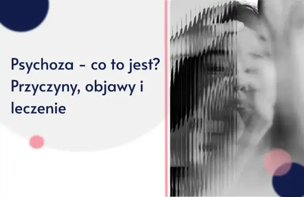 Psychoza - co to jest? Przyczyny, objawy i leczenie. Zniekształcony obraz twarzy symbolizuje dezorientację i trudności w postrzeganiu rzeczywistości, które są kluczowymi objawami psychozy.