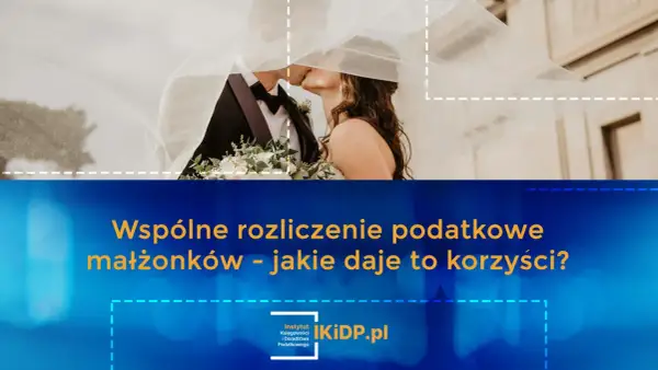 Młoda para pod welonem, symbolizująca wspólne rozliczenie małżonków. Sprawdź, jak progi podatkowe wpływają na korzyści z tej formy opodatkowania.
