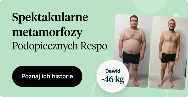 Dawid schudł 46 kg! Zobacz, ile trwa jego spektakularna rekompozycja sylwetki i poznaj jego historię.