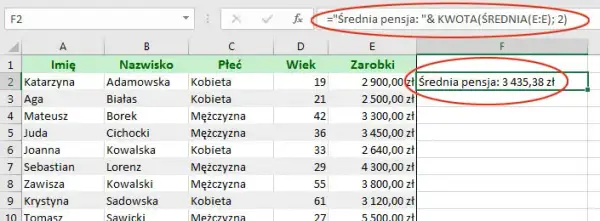 Jak połączyć kolumny w Excelu - proste metody, które ułatwią pracę