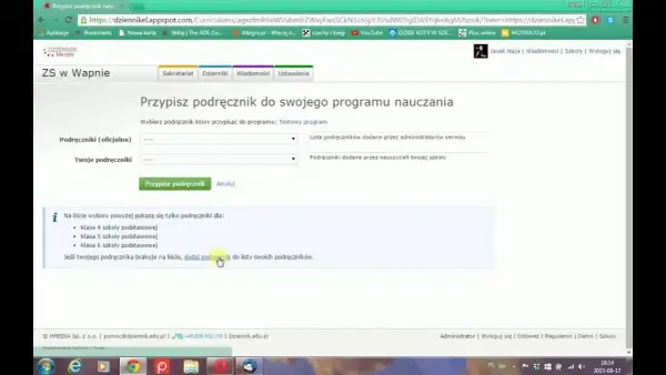 Jak dodać program nauczania w Vulcanie - uniknij najczęstszych błędów