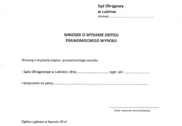 Prawomocność wyroku: Czy sąd powiadamia? Jak sprawdzić?