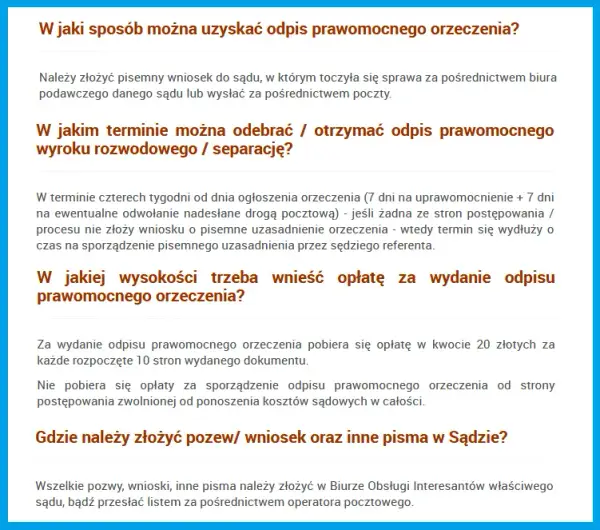 Ile uprawomocnia się wyrok rozwodowy? Poznaj kluczowe terminy i zasady