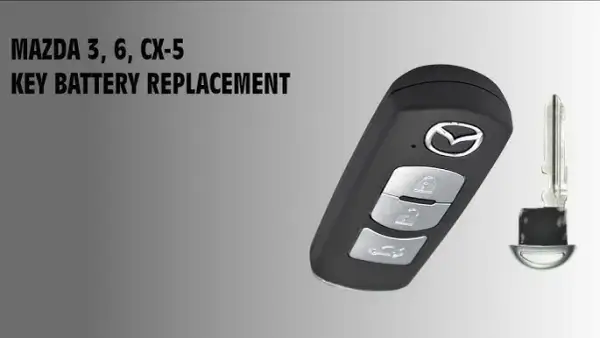 Wymiana baterii w immobilizerze Mazda 3 - uniknij problemów z kluczykiem
