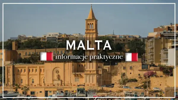 Widok na Maltę z charakterystyczną architekturą i flagą. Planujesz podróż? Sprawdź praktyczne informacje, w tym o walucie Malty.