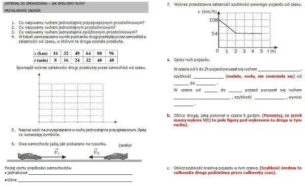 Świat fizyki klasa 7: Jak zrozumieć ruch i jego podstawowe pojęcia