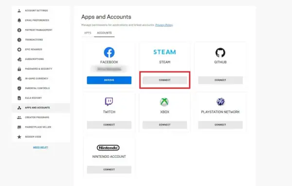 Jak bez problemu połączyć konta Epic Games z Steam w kilku krokach