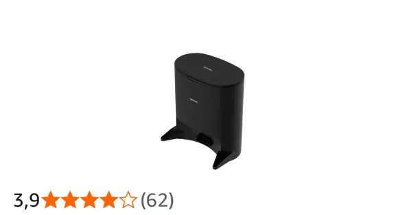 Base autovaciado Conga 2290, negra, con diseño moderno. Parece que no funciona, pero su estética es impecable.
