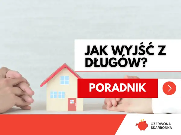 Model domu i dłonie symbolizują trudną sytuację finansową. Dowiedz się, czym jest upadłość konsumencka i jak wyjść z długów.