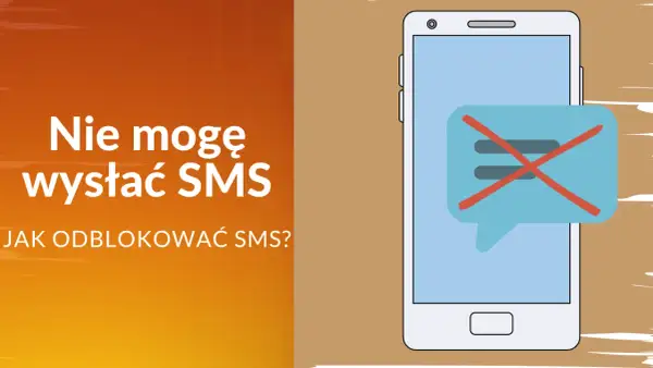 Nie mogę wysłać SMS. Czy dochodzą SMSy? Na ekranie telefonu widnieje ikona z przekreśloną wiadomością.