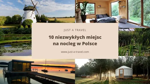 Odkryj nietypowe hotele w Polsce: od młyna, przez domki w lesie, po pływające apartamenty. Niezwykłe miejsca na nocleg czekają!