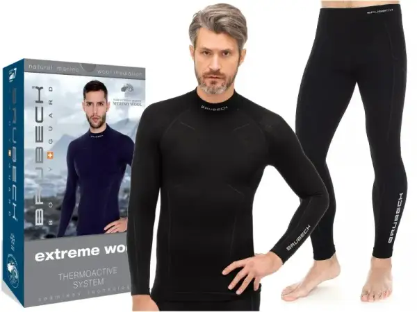Bielizna termoaktywna męska: Wybierz idealną! Merino czy syntetyk?