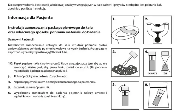 Ile kału do badania na pasożyty? Instrukcja krok po kroku