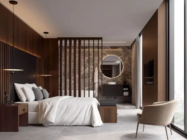 Dormitorio con baño incluido: Guía completa para tu suite ideal