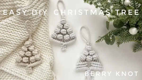 Makrama na choinkę: DIY ozdoby krok po kroku stwórz magię!
