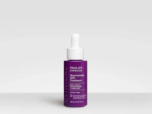 Siero Paula's Choice con Niacinamide 20%. Scopri cos'è la niacina e come questo trattamento migliora la pelle.