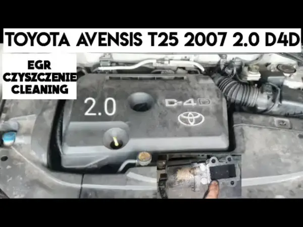 Objawy uszkodzenia zaworu EGR w Toyota Avensis 2.0 D4D - Poznaj