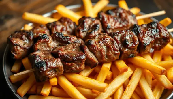 Kebab z frytkami: Ile ma kalorii? Szokujące fakty i lżejsze wersje