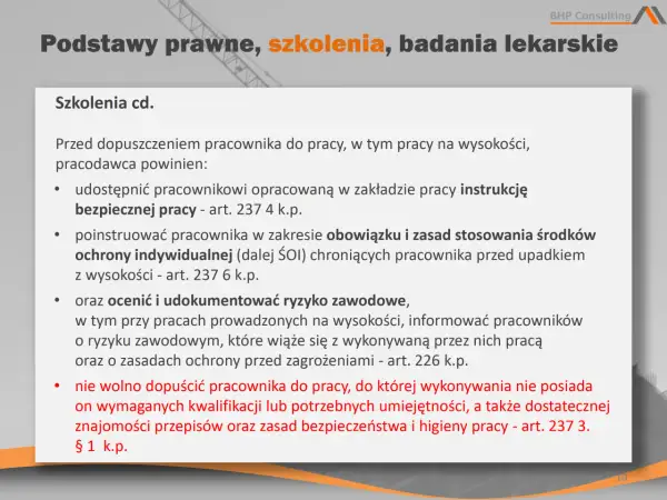 Jak zdać badania do pracy na wysokości? Pełny przewodnik
