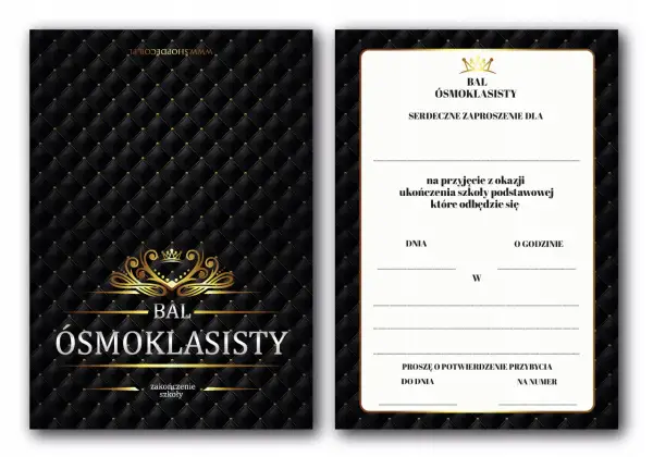 Zaproszenie na komers ósmoklasisty: 5 kluczy do idealnego tekstu