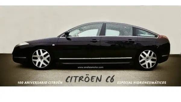 Citroën C6 2.7 HDI, un coche elegante con posibles problemas. Celebrando 100 años de Citroën, especialidad hidroneumática.