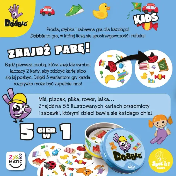 Jak grać w Dobble - proste zasady i strategie dla każdego gracza