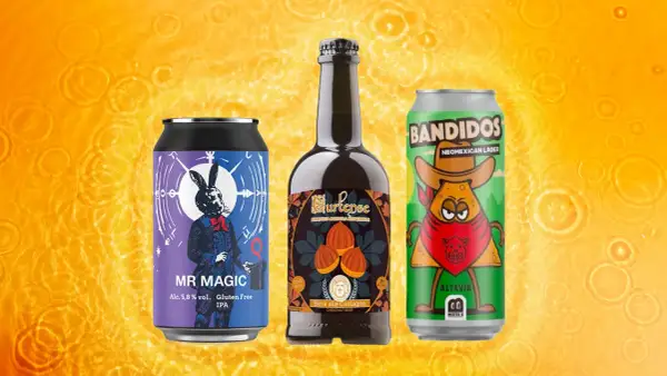 Scopri quali sono le birre senza glutine: Mr. Magic IPA e la birra alle castagne Gurlepse. Bandidos è una lager.