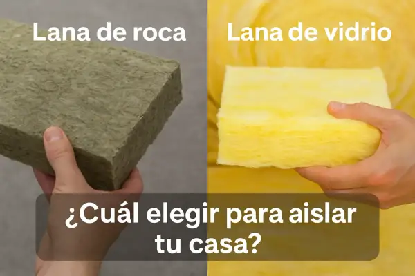 Lana de roca y lana de vidrio, dos opciones para el aislamiento mw de tu hogar. ¿Cuál elegir?