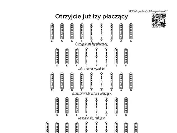 Diagramy palcowania na flet prosty. Jak grać fis na flecie? Sprawdź palcowanie dla nut F, E, D, G, A.