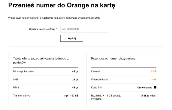 Formularz przeniesienia numeru do Orange. Sprawdź, kiedy można przenieść numer do innej sieci i jakie korzyści otrzymasz.