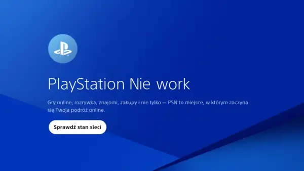 PlayStation Nie work. Awaria sieci PSN uniemożliwia grę online i zakupy. Sprawdź stan sieci.