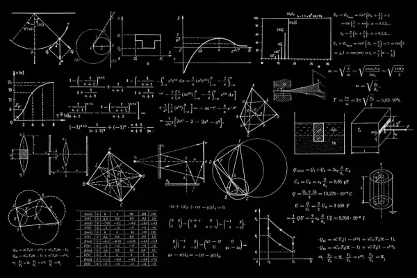 Physik erklärt: Formeln, Diagramme und Gleichungen zeigen, was man in Physik lernt, von Mechanik bis Quanten.