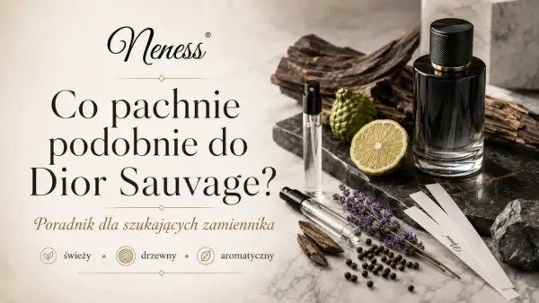 Neness prezentuje inspiracje zapachem Dior Sauvage. Kompozycja z nutami cytrusów, lawendy i drzewa oud, jak w Ispahan.