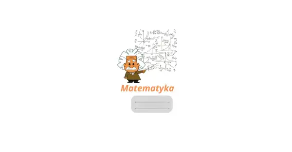 Kreskówkowa postać Alberta Einsteina wskazuje na tablicę z równaniami matematycznymi.